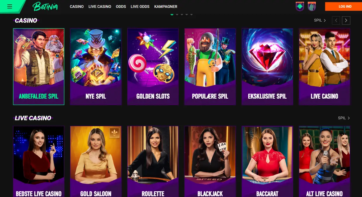 Betinia Slots